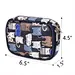 High Quality Valuables Organizer Girls Hanging Jewelry Earring Storage Bag Box Organizer Holder